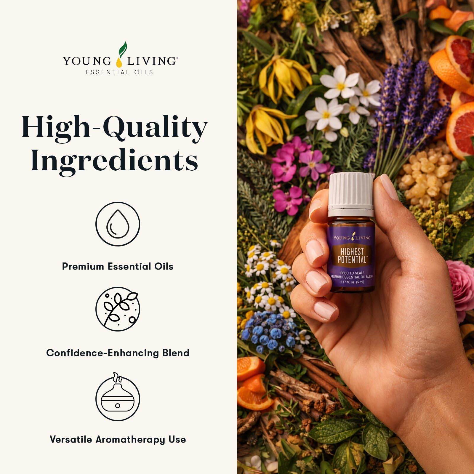 Amazon.com: Young Living Highest Potential Essential Oil | 5 ml